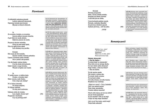 Poezja romantyczna z opracowaniem czyli co poeta..