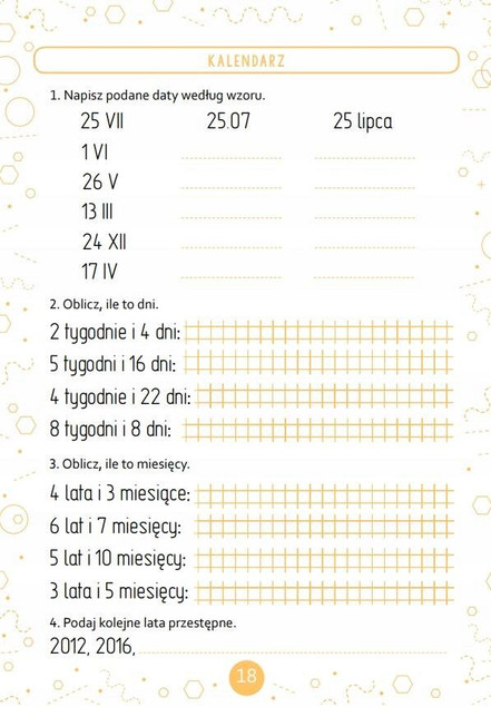 Sposób na matematykę. Ćwiczenia dla klasy 4