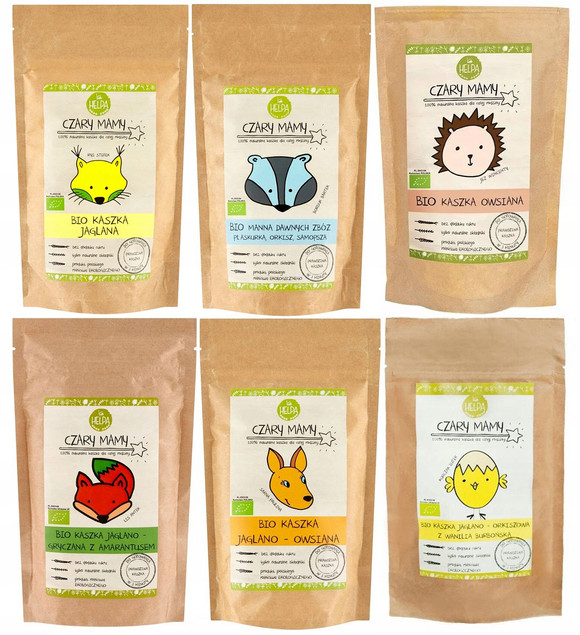 BIO Kaszka Jaglana Czary Mamy 200 g Helpa