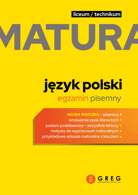 Matura język angielski 2023 Greg
