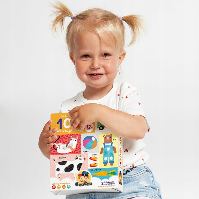 Biblioteczka 100 pierwszych słów CzuCzu 1+