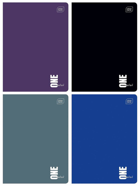 Interdruk zeszyt A5 60k kratka margines One Color
