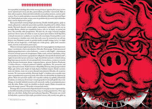 Folwark zwierzęcy TW Orwell Kolorowa Klasyka Greg