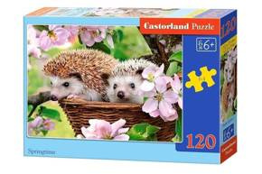 Puzzle 120 Wiosenny czas CASTOR