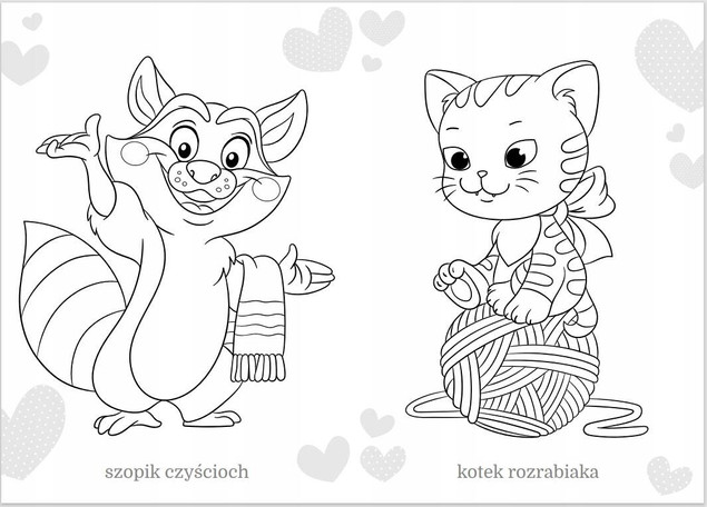 Maluszkowe malowanie. Śliczne zwierzaki