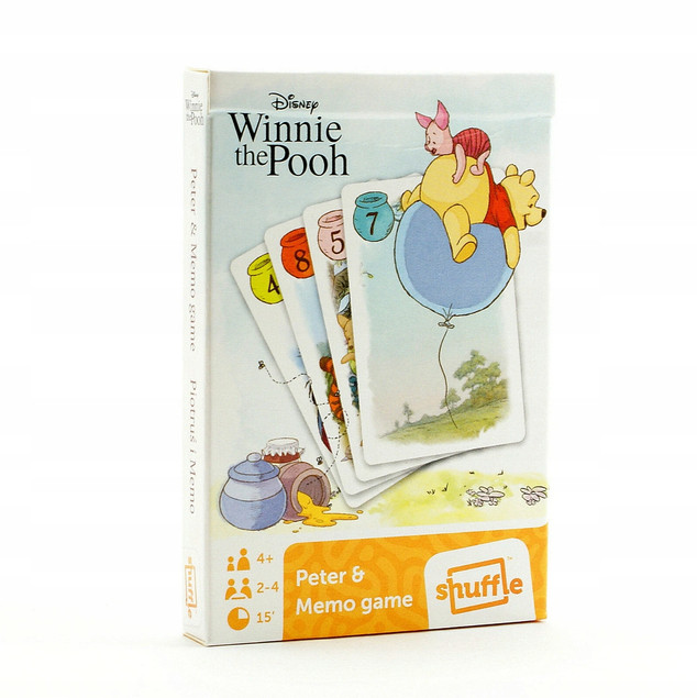 Karty Piotruś i Memo Kubuś Puchatek