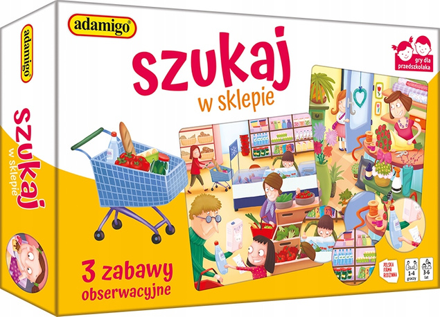 Szukaj W Sklepie Zestaw Edukacyjny Uczy Myślenia Kojarzenia 3+ Adamigo