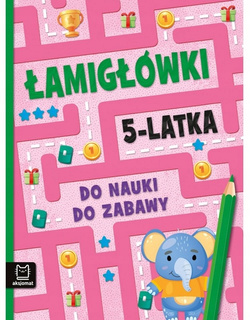 Łamigłówki 5-Latka Do Nauki Do Zabawy 5+ Aksjomat 4197