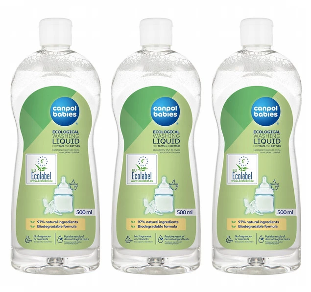 Canpol babies Płyn do mycia smoczków i butelek 500ml