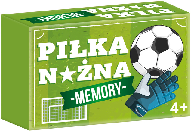 Memory Piłka Nożna Rodzinna Gra Pamięciowa 4+ Kangur