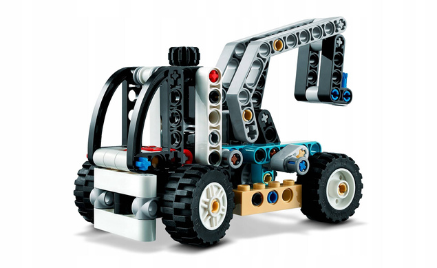 LEGO Technic 2w1 Ładowarka Teleskopowa 143el. 7+ 42133