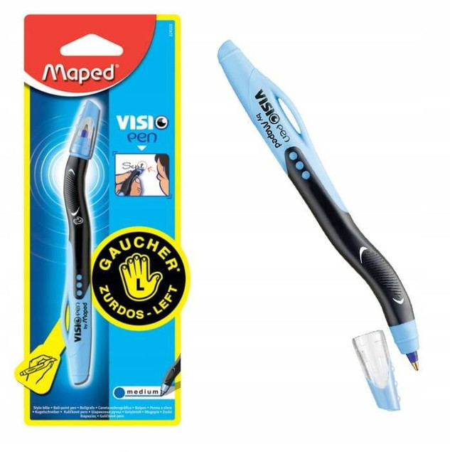 Długopis Visio Pen dla leworęcznych niebiesk MAPED