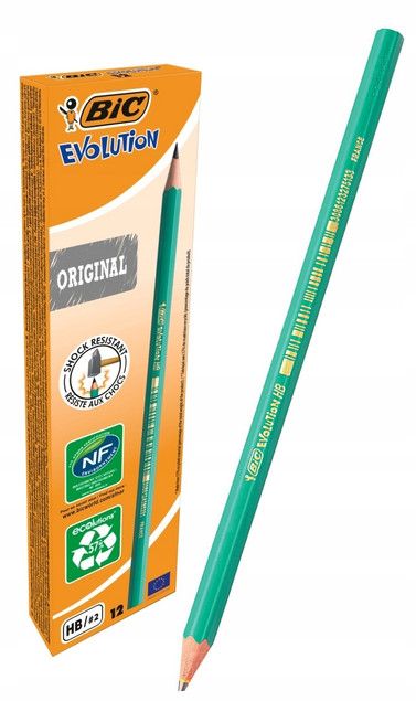 OŁÓWEK ECO BEZ GUMKI HB BIC EVOLUTION