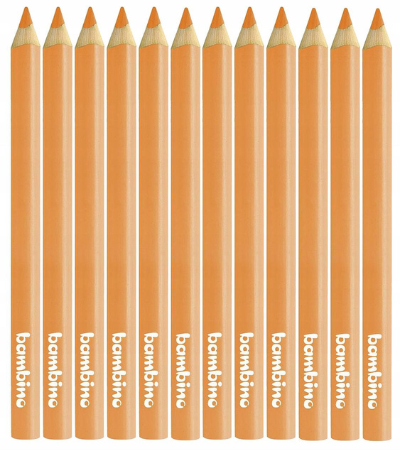 TRÓJKĄTNE CIELISTE 12SZT