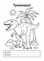 Kolorowanka. Dinozaury