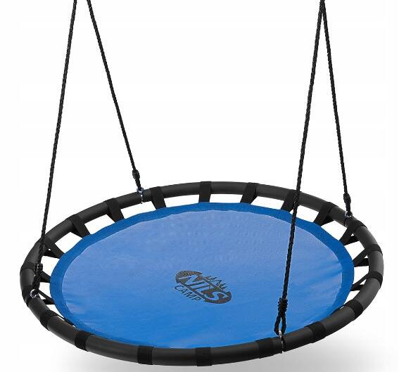 NB5035 BLUE ŚR.110 CM BOCIANIE GNIAZDO HUŚTAWKA NILS CAMP