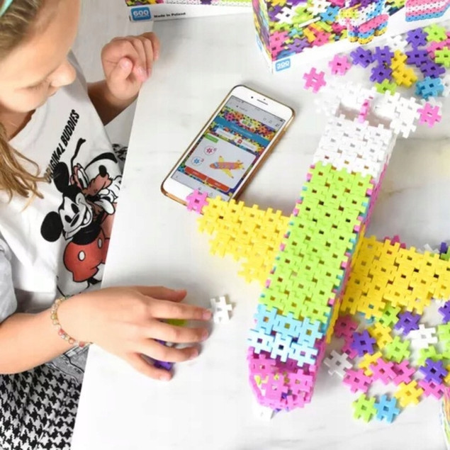 Meli Basic Pink - klocki konstrukcyjne 150 elementów (3+)