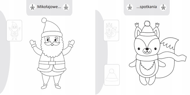 Malowanie-doklejanie. Renifer