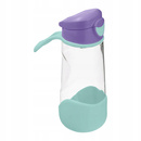 Sportowa Butelka Tritanowa Bidon Ustnik FIOLETOWA Dla Dzieci 450ml 3+ B.Box