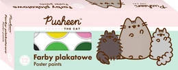 Farby Plakatowe PUSHEEN 12 Kolorów 20ml. Majewski