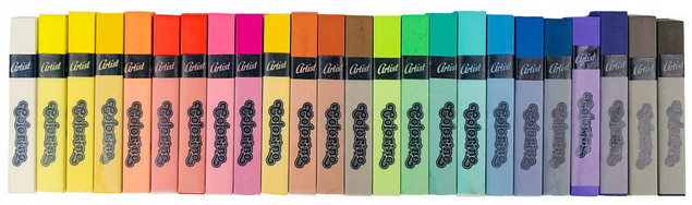 Colorino Suche pastele Artist 24 kolory