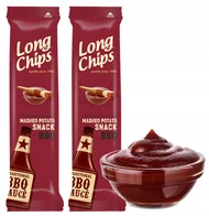 LONG CHIPS Chipsy Ziemniaczane o Smaku BARBECUE 75g x2
