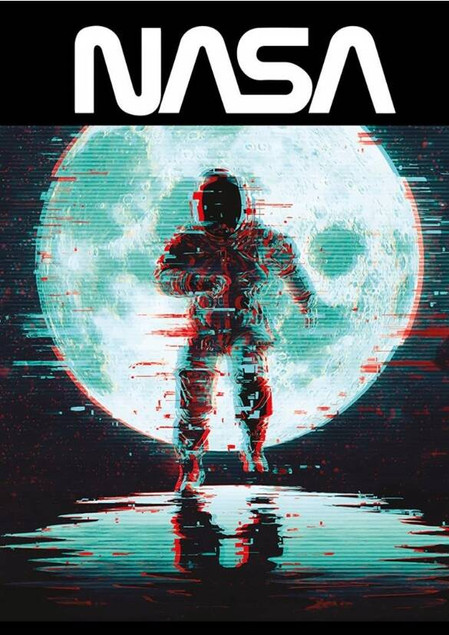Zeszyt A5 32k krata laminowany SPACE ADVENTURE z lakierem miejscowym