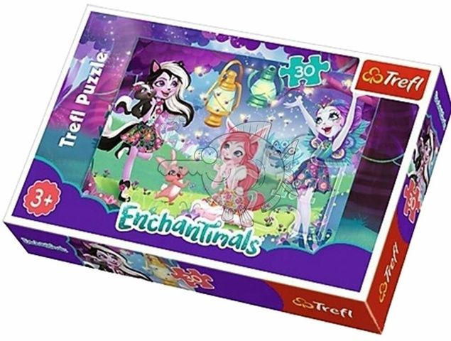 Puzzle 30 Magiczny świat Enchantimals Trefl 18236
