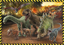 PUZZLE 200 ZWIERZĘTA DINOZAURY JURASSIC 7+ TREFL