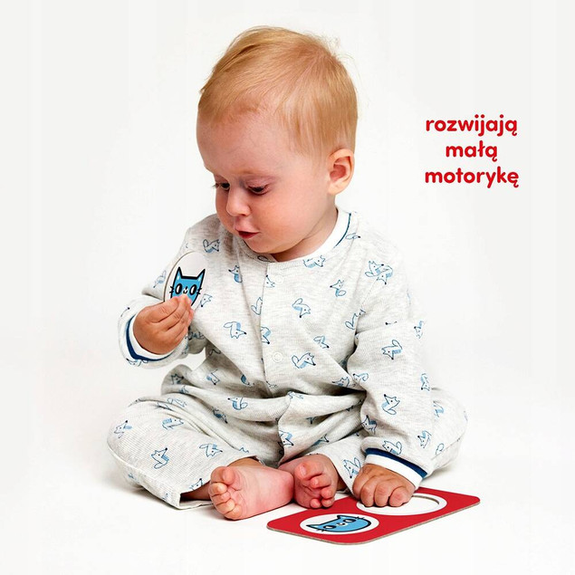 Puzzle kontrastowe Do pary Czuczu