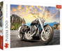 Puzzle 500 Czarny motocykl Trefl