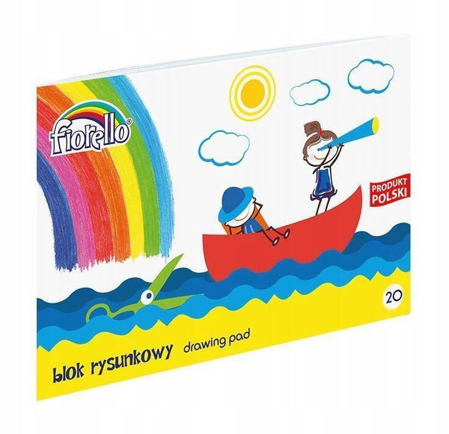 FIORELLO Blok rysunkowy A4/20K 