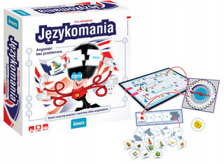 JĘZYKOMANIA Gra Planszowa ANGIELSKI Bez Problemów 6+ Jawa