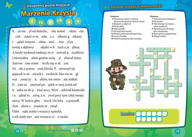 Dyktanda z humorem do klasy 4 Greg