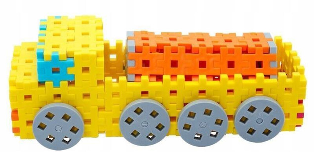 Klocki Konstrukcyjne Wafle Constructor 600 Elementów 3+ Meli 50045