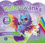 Kolorowanka z tatuażami fluo Magiczne stworki