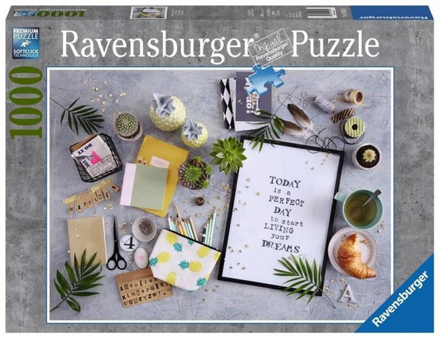 Ravensburger puzzle 1000el Żyj marzeniami