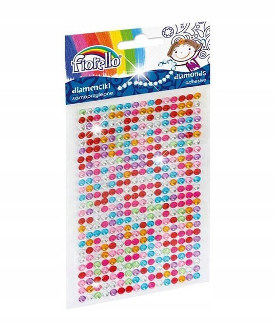 FIORELLO Naklejki dekoracyjne kryształki
