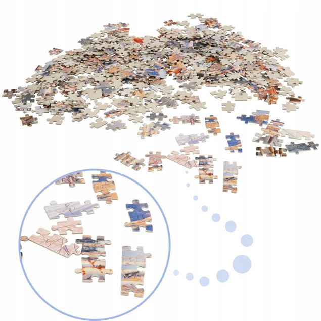 Puzzle 500 Winter Melt CASTOR