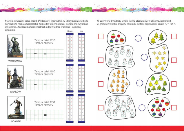 Matematyka. Dodawanie/odejmowanie SP 1-3