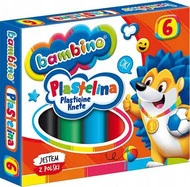 Plastelina 6kol Bambino p20 MAJEWSKI/cena za 1szt.