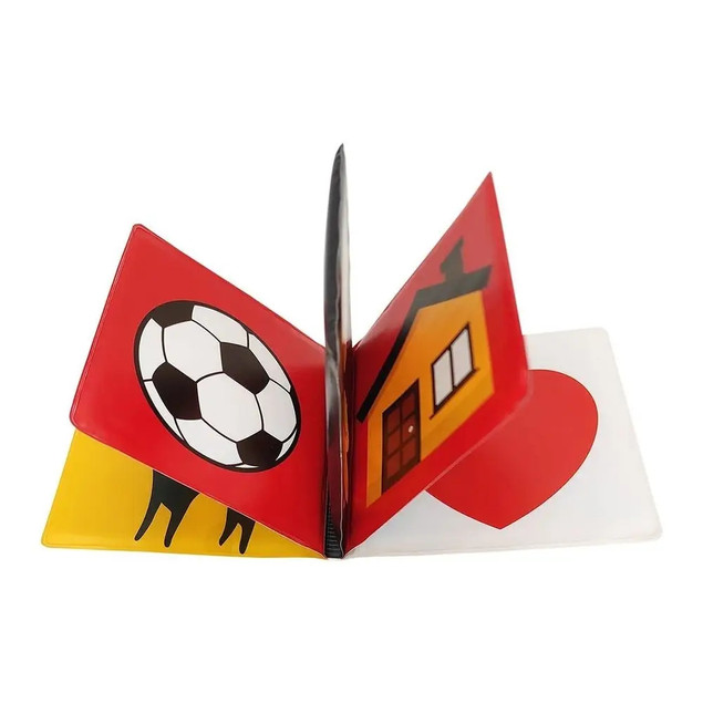 Książeczka Kontrastowa, miękka, 6m+ | Akuku