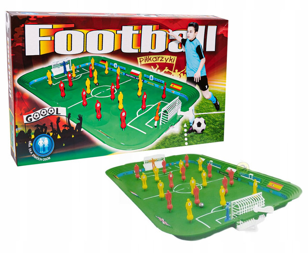 Gra PIŁKARZYKI STOŁOWE na sprężynach DLA DZIECKA