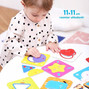 CZUCZU Odkrywam Kształty Puzzlowy sorter Malucha 18m+