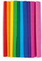 Bibuła Marszczona 25 x 200 cm 10 Rolek KOLOROWA Tęczowa Happy Color