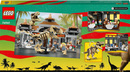 LEGO Jurassic World Centrum odwiedzających atak tyranozaura i raptora 76961