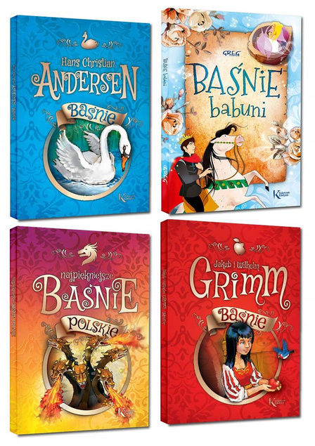 4X BAŚNIE ANDERSENA