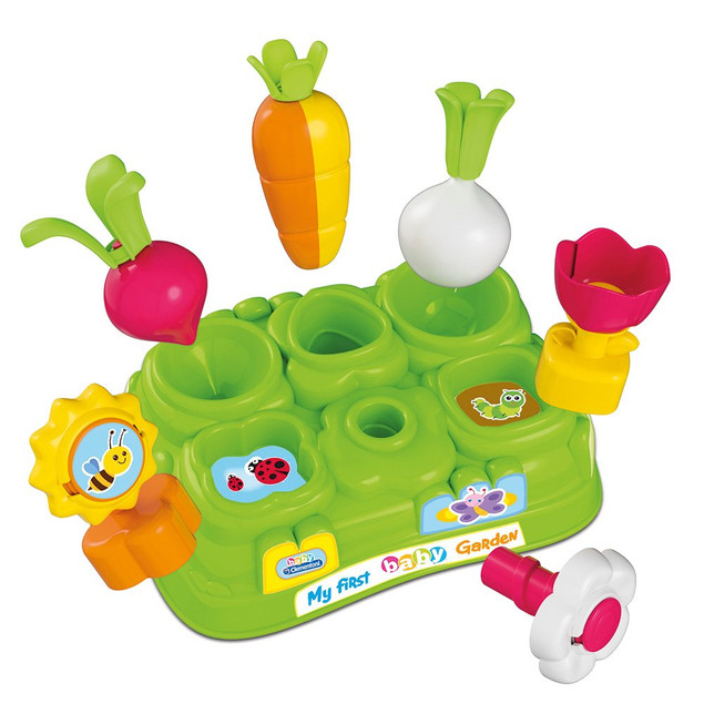 Clementoni Kolorowy ogród Baby garden p6 17277