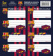 Naklejki na zeszyt FC Barcelona Barca FC-201 ASTRA