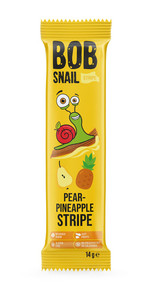 Przekąska Owocowa BOB Snail Gruszka Ananas 14g Bez Cukru i Glutenu